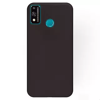 Honor 9X Lite Telefontok - Fekete matt szilikon tok