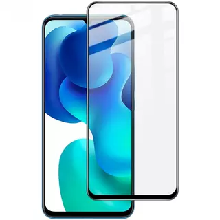 Xiaomi Mi 10T Lite 5G Üvegfólia - Full glue, super kemény tokbarát fólia fekete kerettel