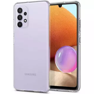 Telefontok Samsung Galaxy A32 4G/LTE - SPIGEN LIQUID CRYSTAL átlátszó szilikon hátlap tok