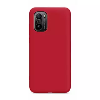 Telefontok Xiaomi Poco F3 / Xiaomi Mi 11i - piros szilikon tok