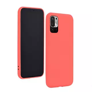 Telefontok Xiaomi Redmi Note 10 5G / Xiaomi Poco M3 Pro 5G - korallpiros szilikon hátlaptok