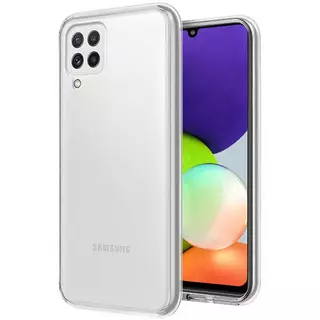 Samsung Galaxy A22 LTE / 4G Telefontok - átlátszó szilikon tok