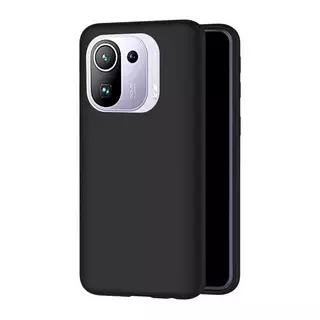 Xiaomi Mi 11 Pro Telefontok - fekete szilikon tok