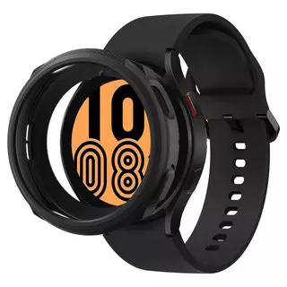 Samsung Galaxy Watch 4 (40 mm) - SPIGEN LIQUID AIR fekete szilikon védőtok