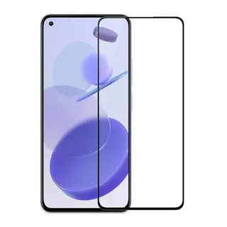 Xiaomi 11 Lite 5G NE / Mi 11 Lite Üvegfólia - Full glue, super kemény tokbarát fólia fekete kerettel