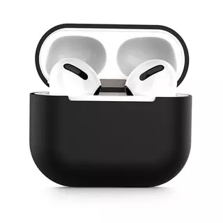 Tech-Protect Icon AirPods 3 tartó - fekete szilikon Airpods 3 tartó
