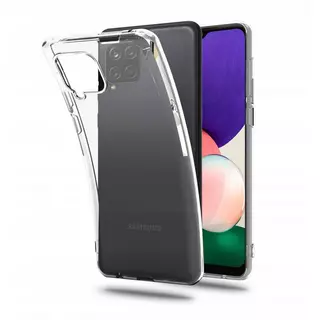 Telefontok Samsung Galaxy M22 - TECH-PROTECT FLEXAIR átlátszó szilikon tok