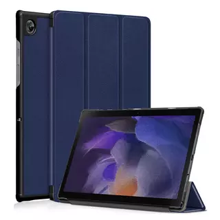 Samsung Galaxy Tab A8 Tablettok 10.5 X200 / X205 - kék smart case tablet tok