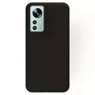 Xiaomi 12 5G Telefontok - fekete szilikon tok