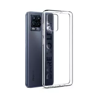 Realme 8 5G Telefontok - átlátszó szilikon tok