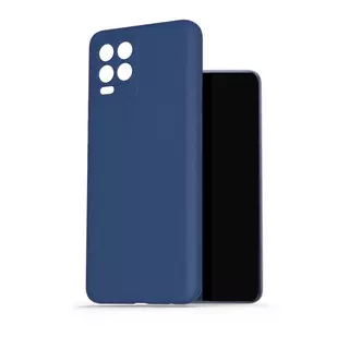 Realme 8 5G Telefontok - kék szilikon tok
