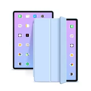 iPad Air 5 (2022, 10,9 coll) Tablettok - égkék smart case tablet tok