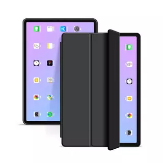 iPad Air 5 (2022, 10,9 coll) Tablettok - fekete smart case tablet tok