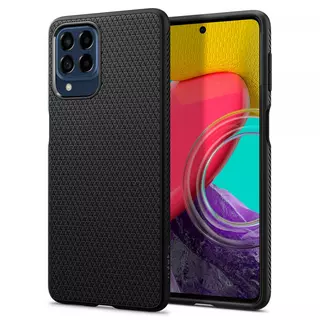 Samsung Galaxy M53 5G Telefontok - SPIGEN Liquid Air Matt Fekete tok