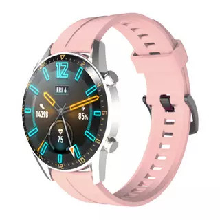 Okosóra szilikon szíj - Huawei Watch GT3 Pro (46 mm) - pink szilikon (22 mm)