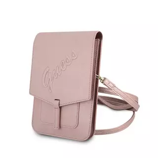 GUESS Telefontok - telefontartó táska, rose gold