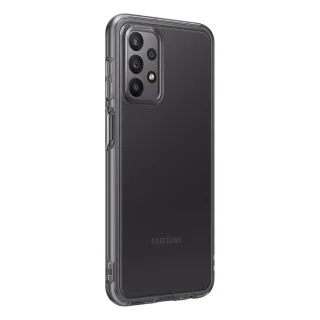 Telefontok Samsung Galaxy A23 5G - EF-QA236 - Samsung Soft Clear átlátszó szürke szilikon tok