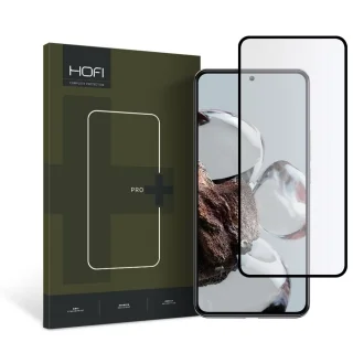 Üvegfólia Xiaomi 12T Pro - HOFI tokbarát 3D üvegfólia fekete kerettel