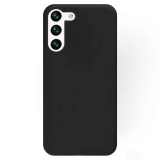Samsung Galaxy S23+ (S23 Plus) Telefontok - fekete szilikon tok