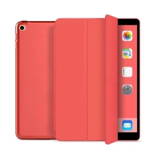 iPad 2019 10.2 (iPad 7) Tablettok - piros smart case tablet tok