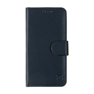 Honor Magic5 Lite 5G Telefontok - Tactical Field kék szilikon keretes könyvtok mágneses ráhajtófüllel