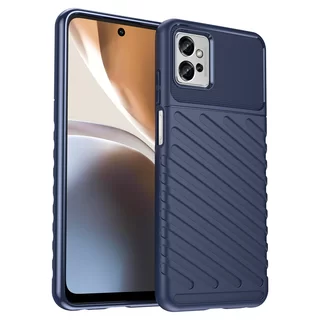 Telefontok Motorola Moto G32 - Thunder kék ütésálló szilikon hátlap tok