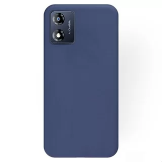 Motorola Moto E13 Telefontok - kék szilikon tok