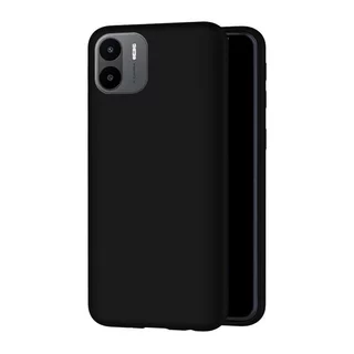 Xiaomi Redmi A2 Telefontok - fekete szilikon hátlap tok