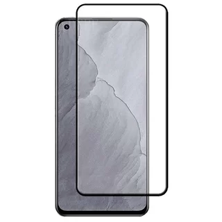 Xiaomi Redmi Note 12S Üvegfólia - fekete tokbarát Slim 3D üvegfólia