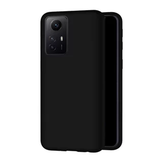 Xiaomi Redmi Note 12S Telefontok - fekete szilikon hátlap tok