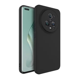 Honor Magic5 Pro Telefontok - fekete szilikon tok