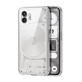 Nothing Phone (2) Telefontok - Dux Ducis Clin - átlátszó műanyag hátlap tok, szilikon kerettel