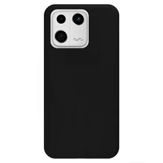 Xiaomi 13 Telefontok - fekete szilikon hátlap tok
