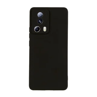 Xiaomi 13 Lite Telefontok - fekete szilikon hátlap tok