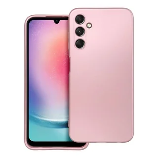 Samsung Galaxy A25 5G Telefontok - Metalic - pink szilikon hátlap tok