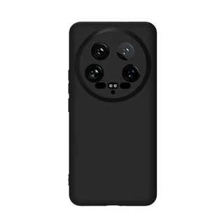 Telefontok Xiaomi 14 Ultra 5G - fekete szilikon hátlap tok