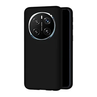 Honor Magic7 Pro telefontok - fekete szilikon hátlap tok