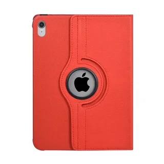 Tablettok iPad 2025 11 coll (iPad 11) - piros fordítható műbőr tablet tok