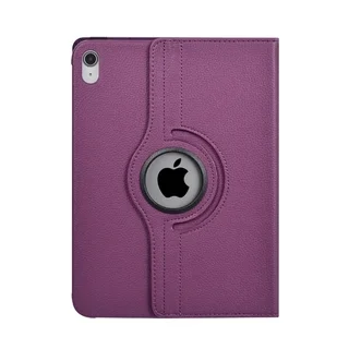 Tablettok iPad 2025 11 coll (iPad 11) - lila fordítható műbőr tablet tok