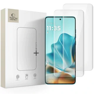 Üvegfólia Motorola Edge 60 Fusion 5G - UV-s kijelzővédő üvegfólia - 2db (az íves részre is ráhajlik)