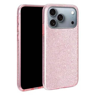 iPhone 17 Pro telefontok - Pink Shiny hátlap tok