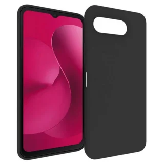 Telefontok T Phone 3 5G - fekete szilikon hátlap tok ﻿