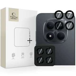 Xiaomi Redmi Note 15 Pro 5G+ Plus 5G - kamera üvegfólia fekete kerettel