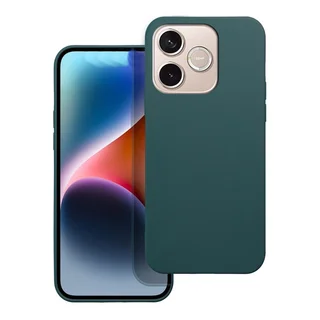 Telefontok Honor 600 Lite 5G - zöld szilikon hátlap tok