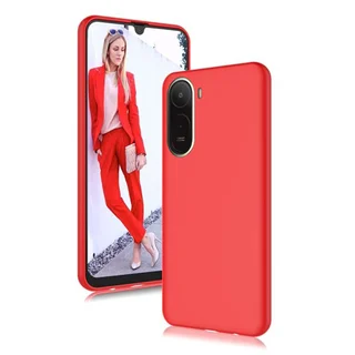 Telefontok Xiaomi Redmi A7 Pro - piros szilikon hátlap tok