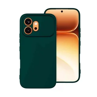 Telefontok Honor 600 5G - zöld szilikon hátlap tok