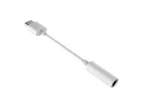 Adapter: Huawei CM20 fehér type-C - audio jack adapter