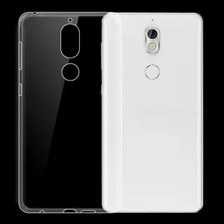 Telefontok Nokia 7 Plus  - ultra vékony 0,5 mm átlátszó szilikon tok