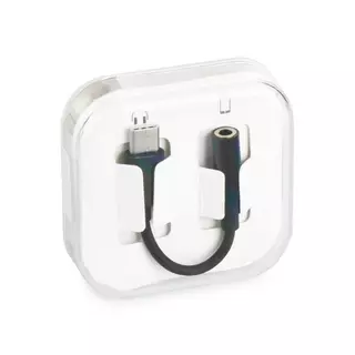 Type-C - audio adapter fekete dobozos