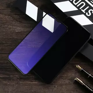 Üvegfólia: iPhone XR / iPhone 11 - BASEUS - kékfény szűrős - 2db előlapi üvegfólia